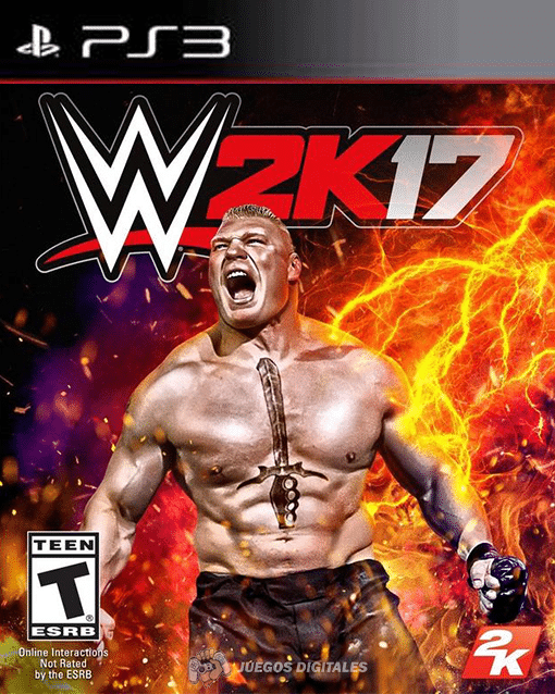 WWE 2k17 PS3