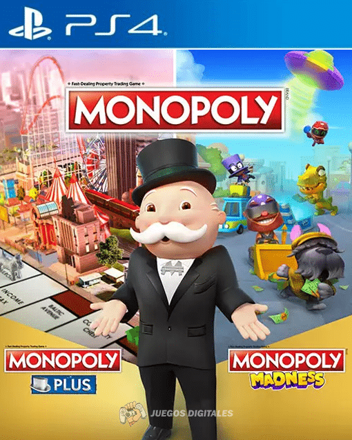 Monopoly plus Monopoly madness PS4 1