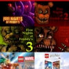 6 EN 1 Five Nights at Freddy's 1, 2, 3 y 4 + LEGO Superhéroes de Marvel + LEGO Harry Potter™ Colección -NINTENDO SWITCH