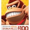 NINTENDO ESHOP 100 USD